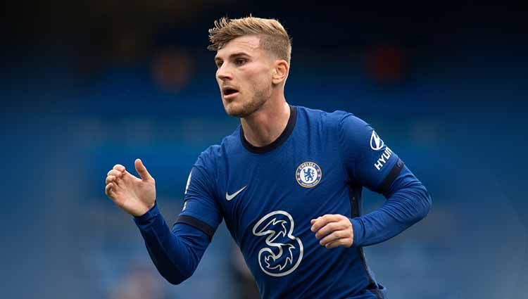 Juru taktik Chelsea, Frank Lampard, tidak terlalu memikirkan hasil buruk yang diterima Timo Werner saat membela Timnas Jerman di ajang UEFA Nations League. Copyright: © Visionhaus/gettyimages