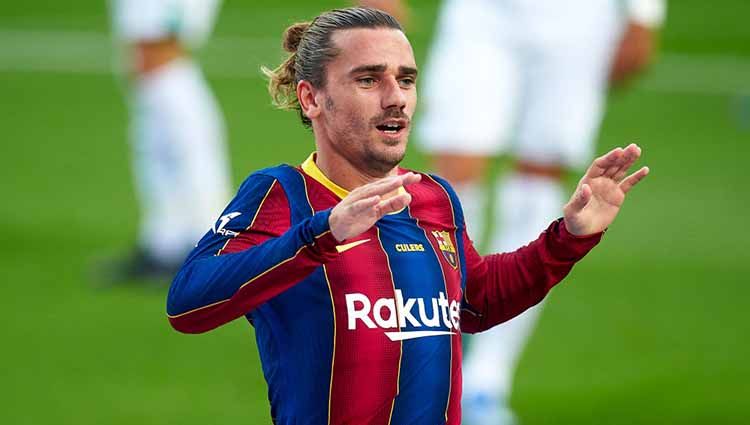 Klub papan atas LaLiga Spanyol, Atletico Madrid, dilaporkan menolak tawaran Barcelona untuk mengembalikan Antoine Griezmann demi ditukar dengan Joao Felix Copyright: © Pedro Salado/Quality Sport Images/Getty Images