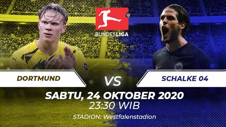 Borussia Dortmund akan segera berhadapan dengan FC Schalke di pekan ke-5 Bundesliga Jerman. Anda bisa menyaksikan pertandingan tersebut melalui live streaming. Copyright: © Grafis:Frmn/Indosport.com