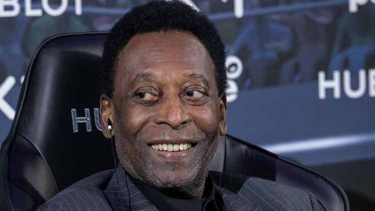 Pele, Legenda Timnas Brasil. Copyright: © Marc Piasecki/Getty Images