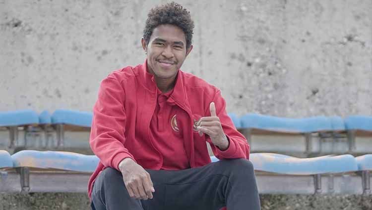 Striker Timnas Indonesia U-19, Braif Fatari. Copyright: © PSSI