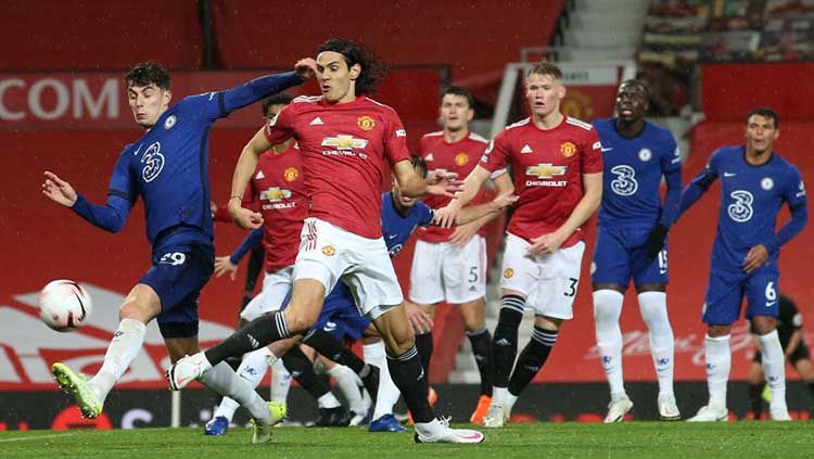 Manchester United akan menghadapi Chelsea pada akhir bulan depan. Copyright: © Matthew Peters/Manchester United via Getty Images