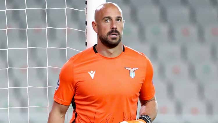 Pepe Reina, mantan pemain AC Milan yang kini bela Lazio (Getty Images) Copyright: © Getty Images