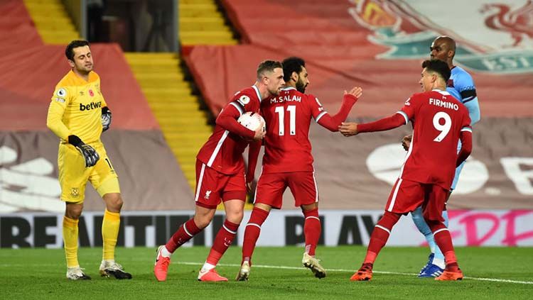 Berikut prediksi susunan pemain Liverpool vs West Ham United. Foto: John Powell/Liverpool FC via Getty Images. Copyright: © John Powell/Liverpool FC via Getty Images