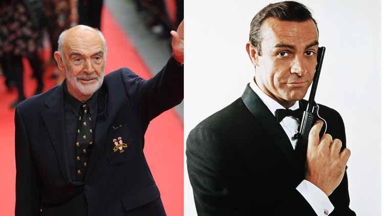 Selain nyaris menjadi bintang Manchester United, Sean Connery ternyata memiliki kisah pertemanan dengan Sir Alex Ferguson. Copyright: © Getty Images