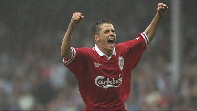 Striker legendaris Liverpool, Michael Owen. Copyright: © Twitter El Primeira