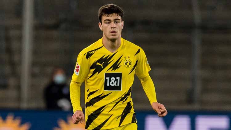 Giovanni Reyna, pemain Borussia Dortmund Copyright: © Alexandre Simoes/Borussia Dortmund via Getty Images