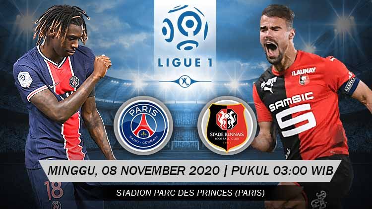 Prediksi Pertandingan Ligue 1 Prancis: PSG vs Rennes Copyright: © Grafis: Yanto/Indosport.com