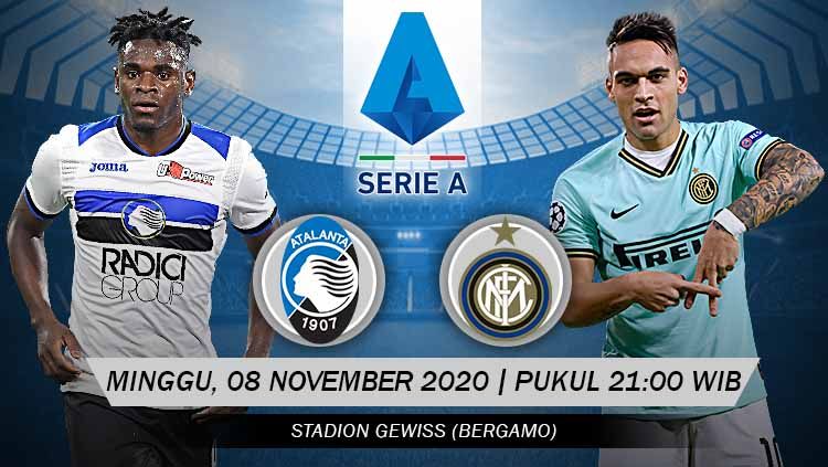 Link Live Streaming Serie A Italia Atalanta Vs Inter Milan Indosport