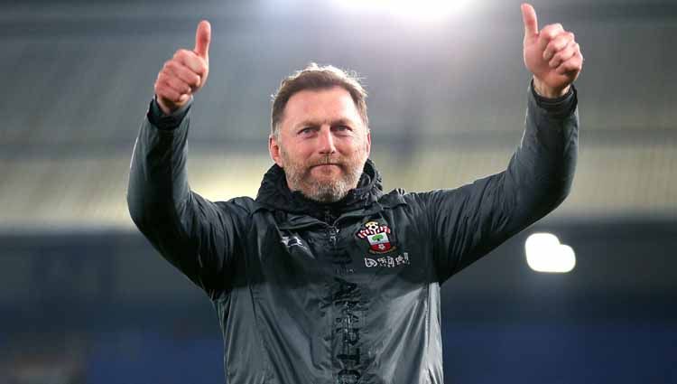 Ralph Hasenhuttl, pelatih Southampton. Copyright: © Twitter@branko_opsomer