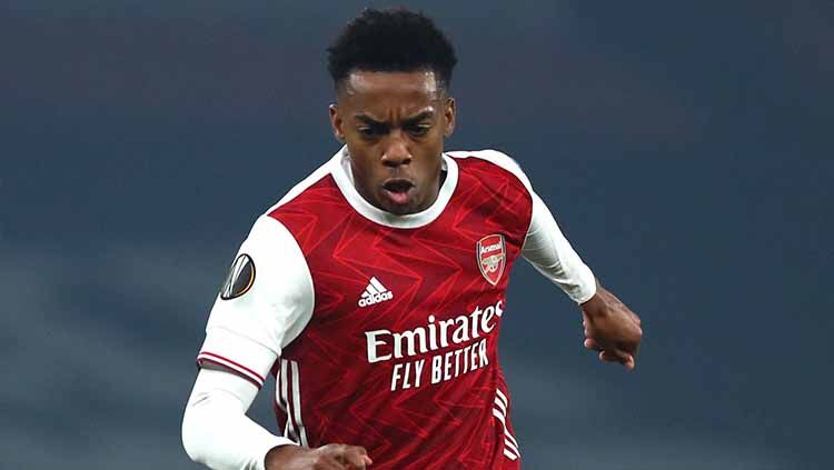 Joe Willock saat membela Arsenal Copyright: © Chloe Knott - Danehouse/Getty Images