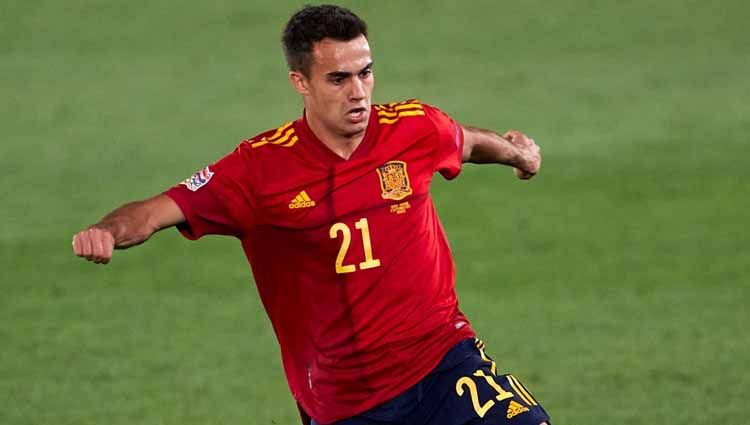 Sergio Reguilon, pemain Timnas Spanyol yang merapat ke Manchester United di penghujung bursa transfer musim panas 2023. Copyright: © Manuel Queimadelos/Quality Sport Images/Getty Images