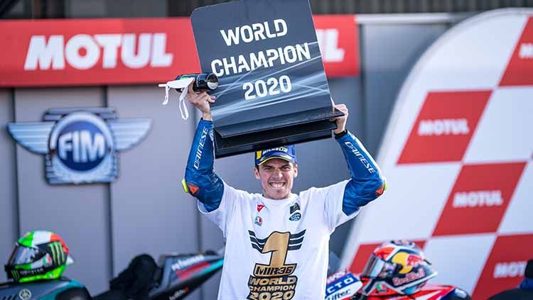 Joan Mir, pembalap Suzuki dan juara MotoGP 2020 Copyright: © Getty Images/Steve Wobes