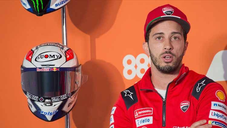 Pembalap Ducati Team, Andrea Dovizioso. Copyright: © Mirco Lazzari gp/Getty Images