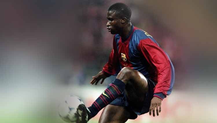 Nasib mengenaskan eks pemain Barcelona, Samuel Gbenga Okunowo. Copyright: © Phil Cole/Allsport/Getty Images