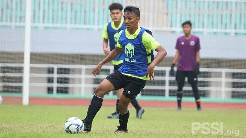 Arkhan Fikri buka suara soal persiapan Timnas Indonesia lawan Timor-Leste di Kualifikasi Piala Asia U-20. Copyright: © PSSI