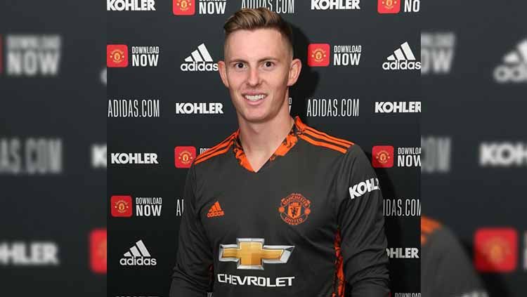 Kiper Manchester United, Dean Henderson.  Copyright: © John Peters/Manchester United via Getty Images