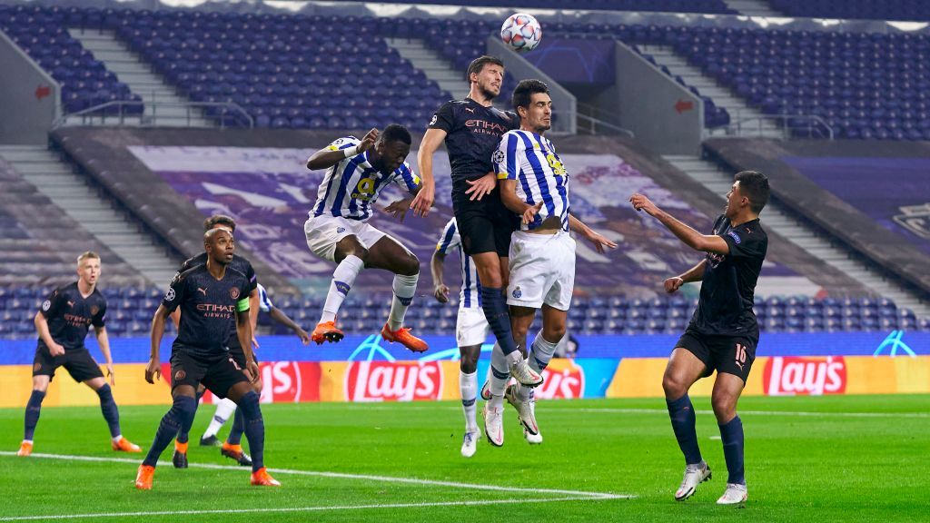 Momen pertandingan Porto vs Manchester City di Liga Champions Copyright: © Jose Manuel Alvarez/Quality Sport Images/Getty Images