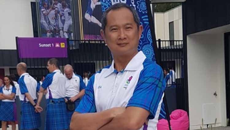 Pelatih anyar pebulutangkis keturunan Indonesia Ng Ka Long Angus, Wong Tat Meng, rupanya juga pernah menangani Lee Zii Jia. Copyright: © Twitter@tatmeng_wong