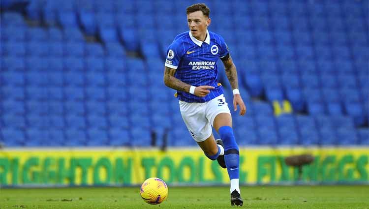 Ben White. pemain Brighton Hove & Albion yang jadi objek rebutan Arsenal dan Chelsea. Copyright: © Mike Hewitt/Getty Images