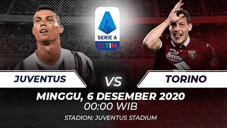 Duel antara Juventus vs Torino yang bertajuk Derby della Mole akan tersaji di pekan ke-10 Serie A Liga Italia 2020/21. Copyright: © Grafis:Frmn/Soicaumienbac.cc