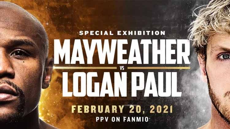 Floyd Mayweather Jr vs Logan Paul. Copyright: © mmamania
