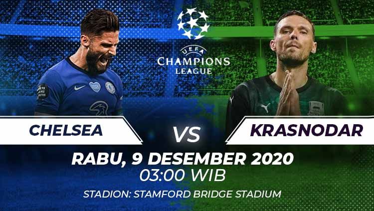 Live streaming 2025 chelsea vs krasnodar