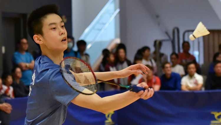 Tidak pilih bela tim bulutangkis Indonesia, bintang masa depan Hong Kong Jason Gunawan menginspirasi pebulutangkis Malaysia, Justin Hoh. Copyright: © Hong Kong Badminton Association