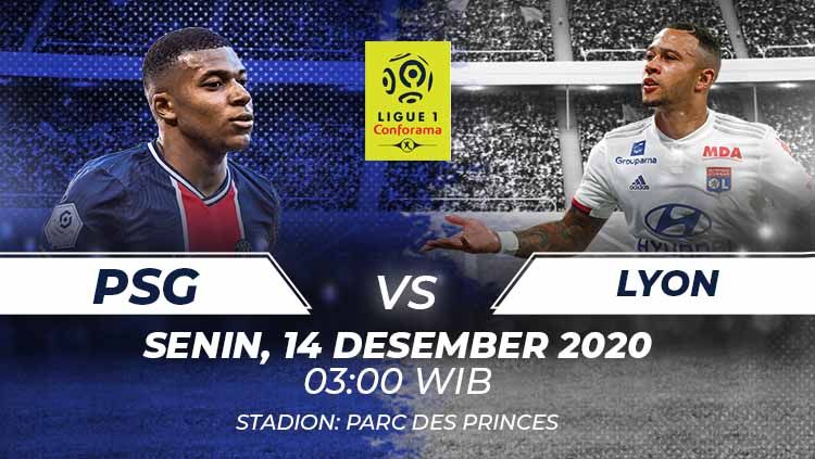 Psg vs Lyon. Copyright: &copy; Grafis:Frmn/Indosport.com