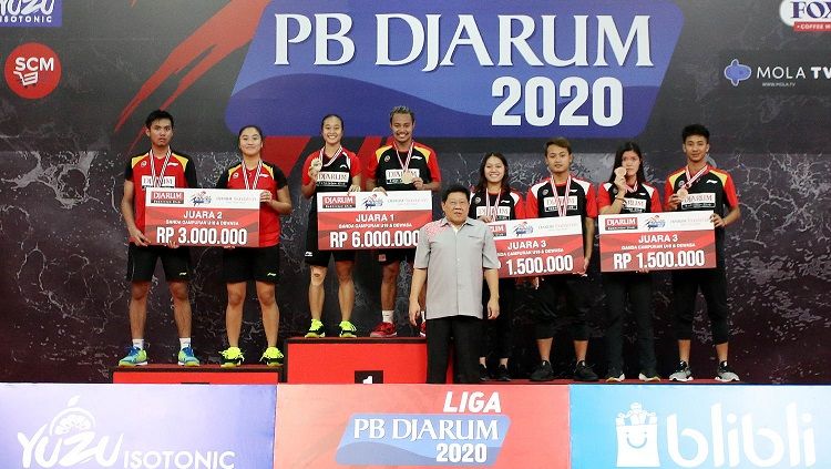 Liga PB Djarum 2020 berjalan sukses di GOR Djarum, Jati, Kudus, Jawa Tengah, 7-13 Desember 2020. Copyright: © Media PB Djarum