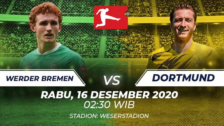 Link Streaming Werder Bremen vs Dortmund. Copyright: &copy; Grafis:Frmn/Indosport.com