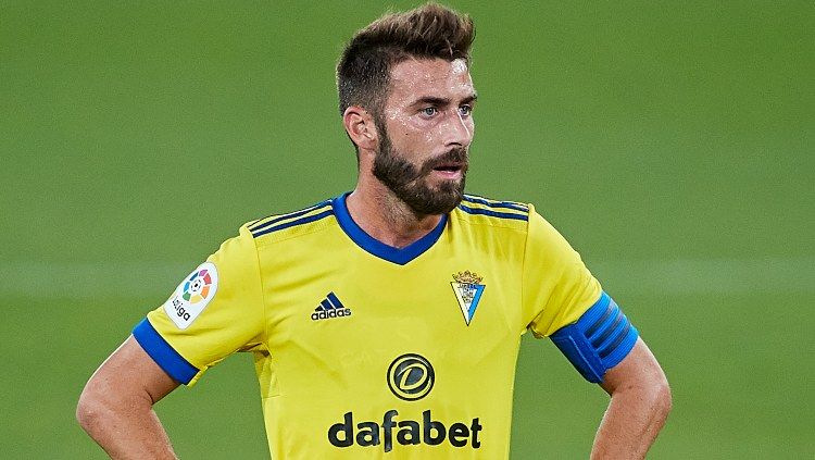 Jose Mari, kapten Cadiz CF. Copyright: © Fran Santiago/Getty Images