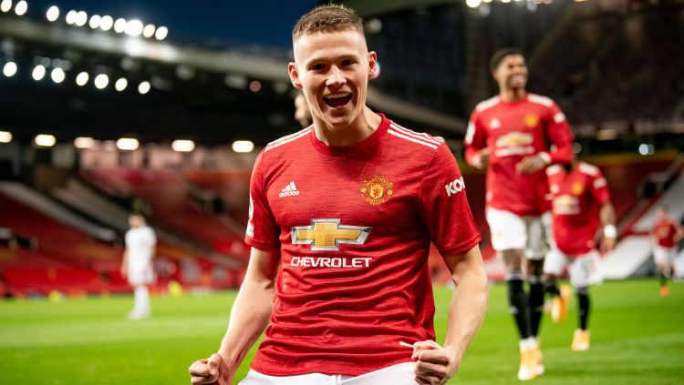 Pemain Manchester United, Scott McTominay. Foto: Ash Donelon/Manchester United via Getty Images. Copyright: © Ash Donelon/Manchester United via Getty Images