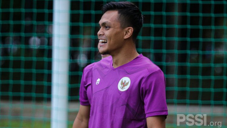 Rachmat Irianto, pemain Persib Bandung yang bermain di SEA Games 2022 bersama Timans Indonesia.  Copyright: © PSSI