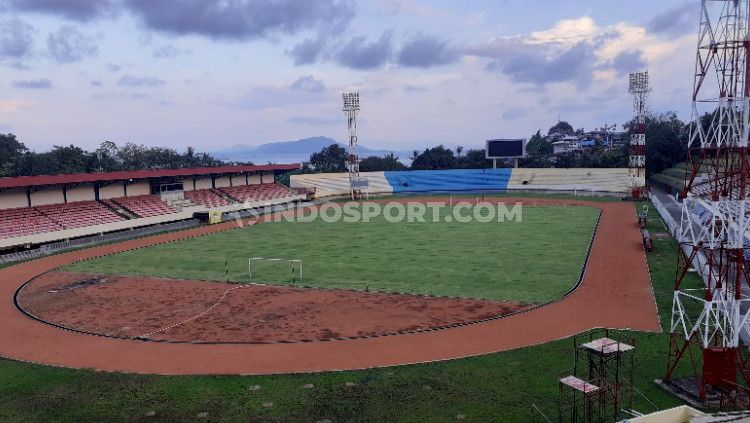 Persipura Jayapura ditetapkan sebagai tuan rumah untuk menggelar laga babak play off Piala AFC di Stadion Mandala, Kota Jayapura.. Copyright: © Sudjarwo/INDOSPORT