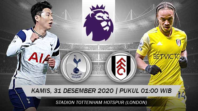 Prediksi Pertandingan Liga Inggris Tottenham Hotspur Vs Fulham - INDOSPORT