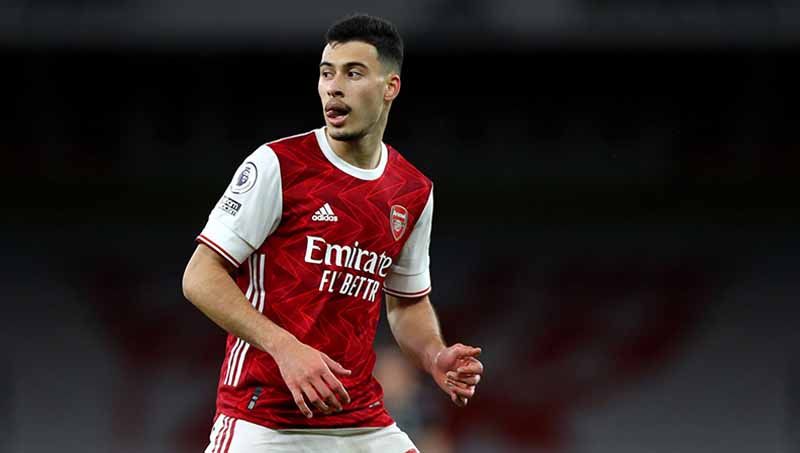 Selain Bukayo Saka, Gabriel Martinelli juga menjadi pemain yang kontraknya akan habis bersama Arsenal pada 2024 nanti. Copyright: © Chloe Knott - Danehouse/Getty Images