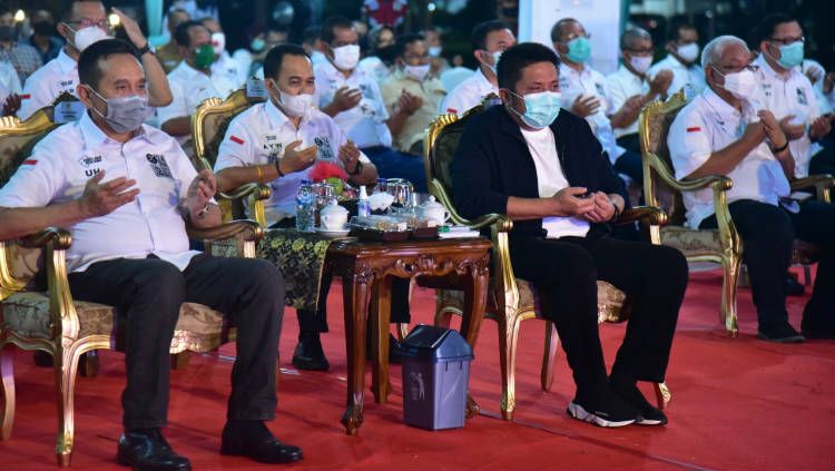 Deklarasi Sumsel siap menuju pentas Piala Dunia U-20 2023. Copyright: © Humas pemprov Sumsel