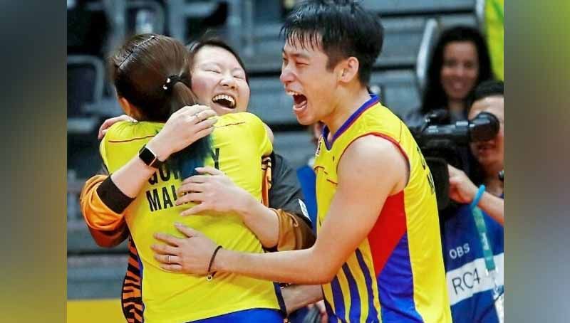 Singgung momen kekalahan atas wakil Indonesia, pasangan Malaysia, Chan Peng Soon/Goh Liu Ying menginginkan hasil terbaik di Olimpiade Tokyo 2020. Copyright: © Thestar/ligaolahraga
