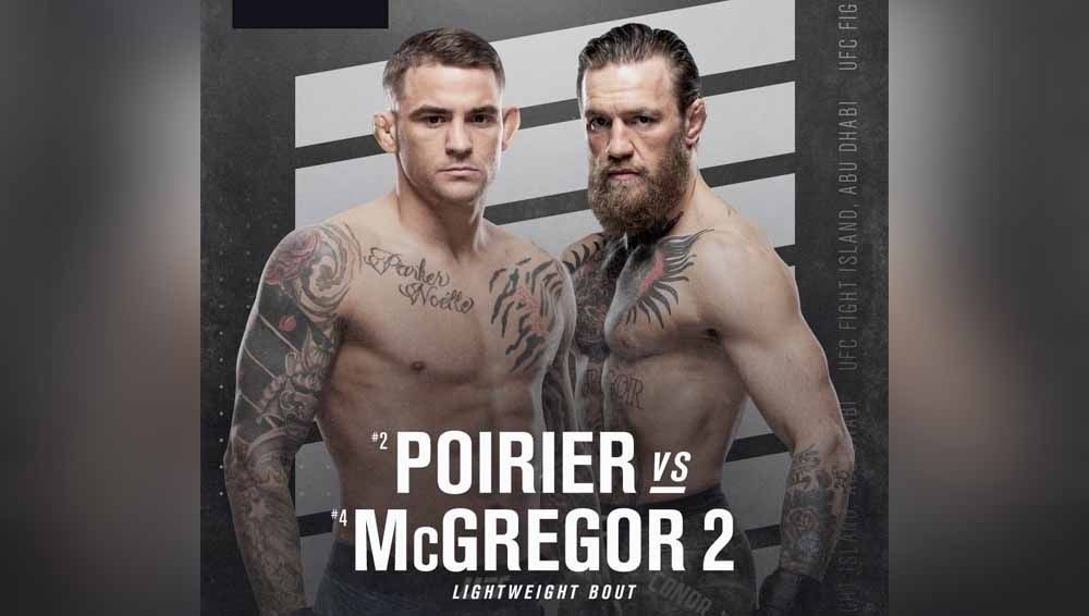 Link Live Streaming Duel Ufc 257 Dustin Poirier Vs Conor Mcgregor - Indosport
