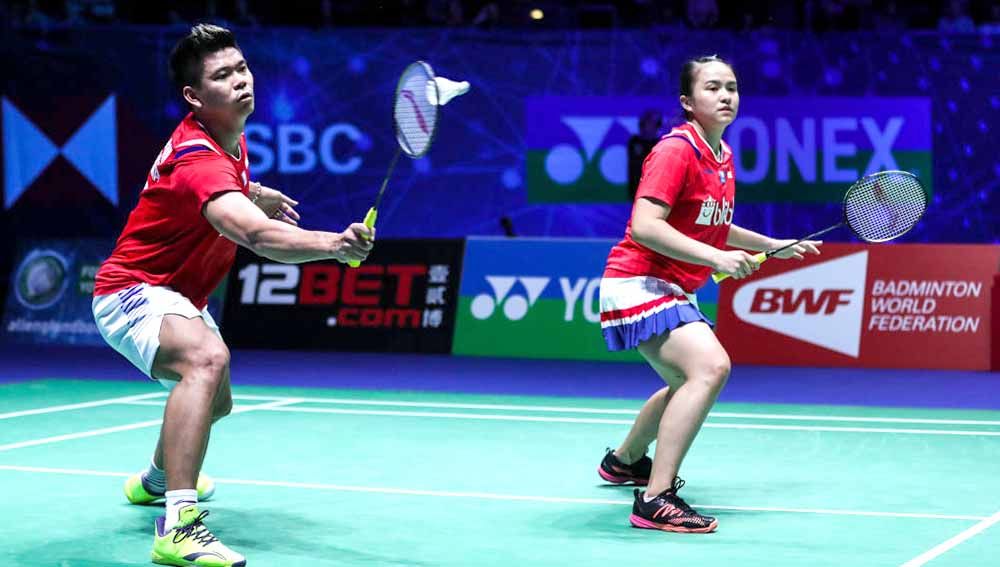 Praveen Jordan dan Melati Daeva punya catatan tersendiri saat tampil di turnamen-turnamen Eropa. Foto: Shi Tang/Getty Images. Copyright: © Shi Tang/Getty Images