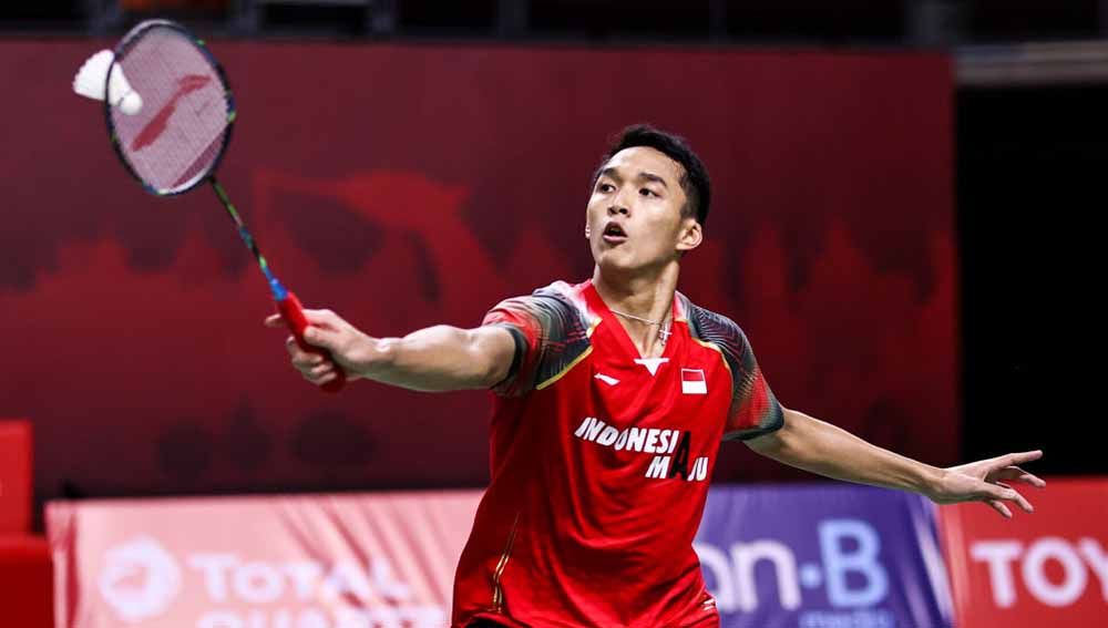 Pebulutangkis Indonesia, Jonatan Christie. Copyright: © Shi Tang/Getty Images