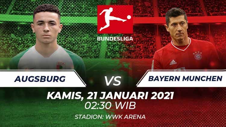 Link Live Streaming Bundesliga Jerman: Augsburg vs Bayern Munchen Copyright: © Grafis:Frmn/Indosport.com
