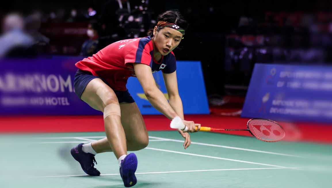 Berikut jadwal pertandingan babak semifinal Korea Masters 2022, di mana terdapat duel seru antara bocah ajaib asal Korea, An Se Young vs He Bing Jiao. Copyright: © Shi Tang/Getty Images