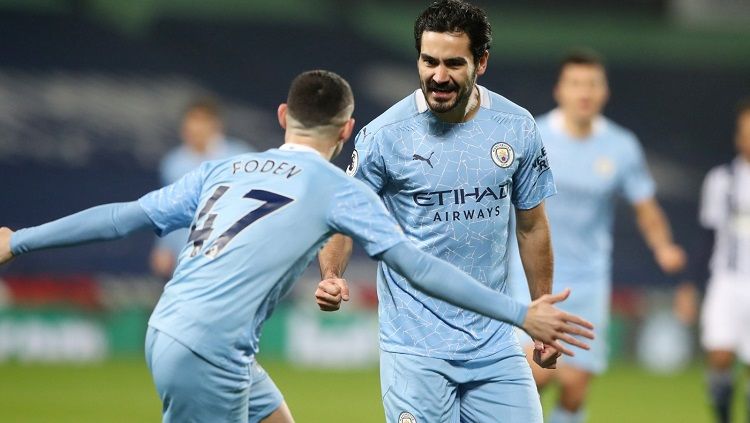 Berikut hasil pertandingan Liga Inggris Manchester City vs West Ham. Copyright: © Twitter @ManCity
