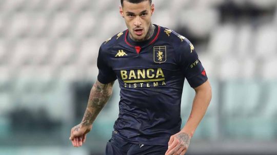 Gianluca Scamacca, pemain Genoa CFC. Copyright: © Jonathan Moscrop/Getty Images