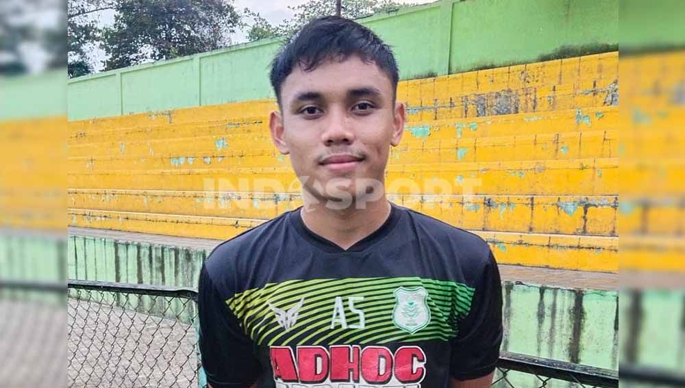 Pemain Timnas Indonesia U-19, Sandi Arta Samosir. Copyright: © Aldi Aulia Anwar/INDOSPORT