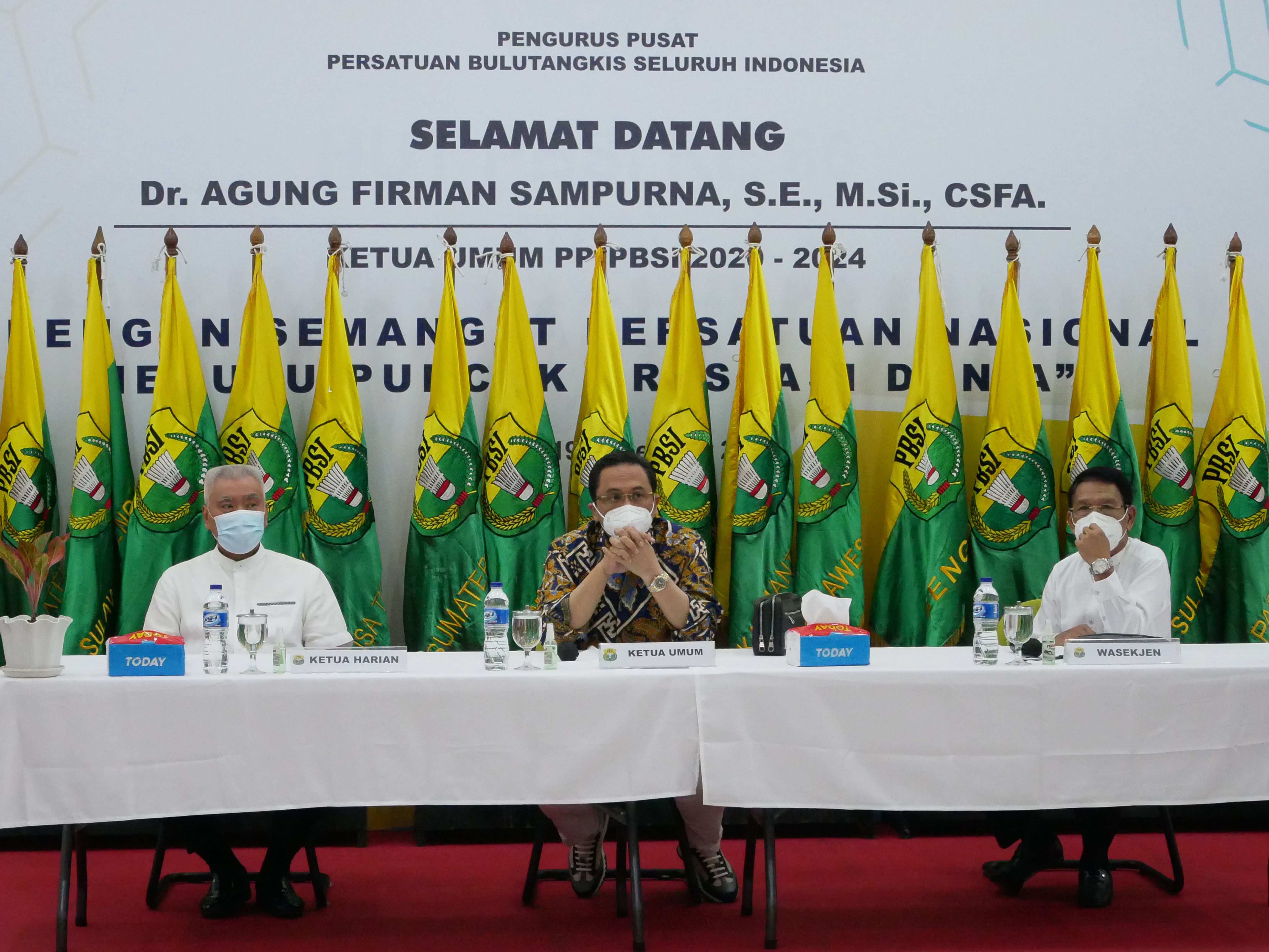 Agung Firman Sampurna, Ketua Umum PP PBSI. Copyright: © Humas PBSI