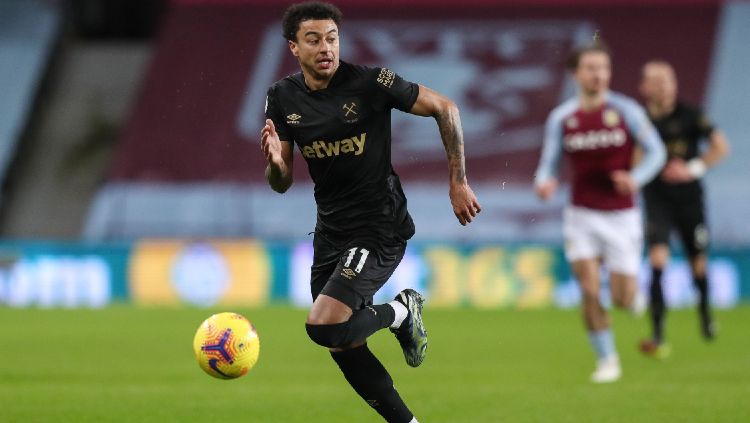 Jesse Lingard Saat Lakukan Debut Bersama West Ham United Copyright: © twitter.com/WestHam