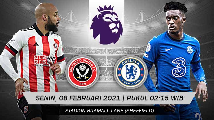 Link Live Streaming Liga Inggris: Sheffield vs Chelsea Copyright: © Grafis:Yanto/Indosport.com